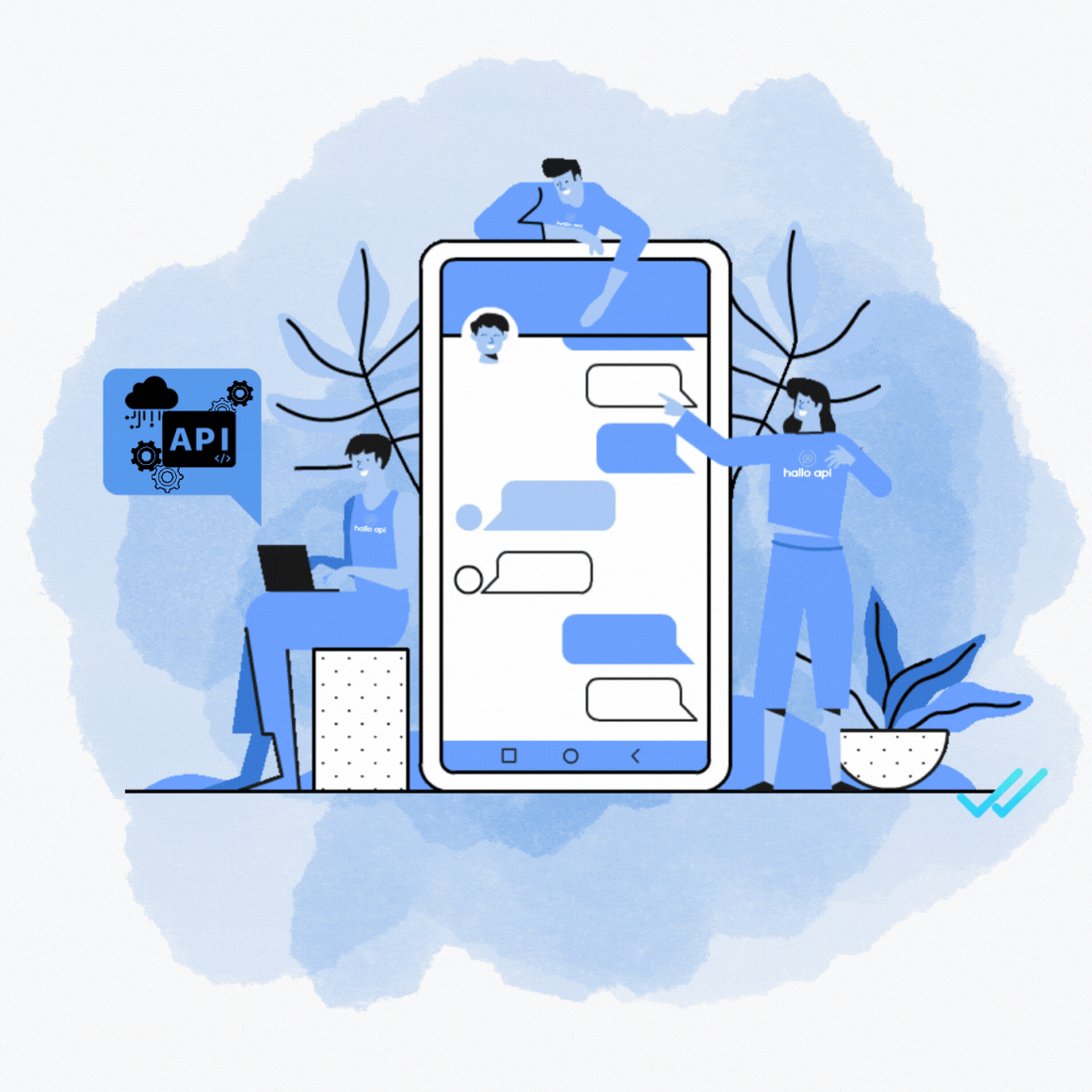 Painel Hallo API